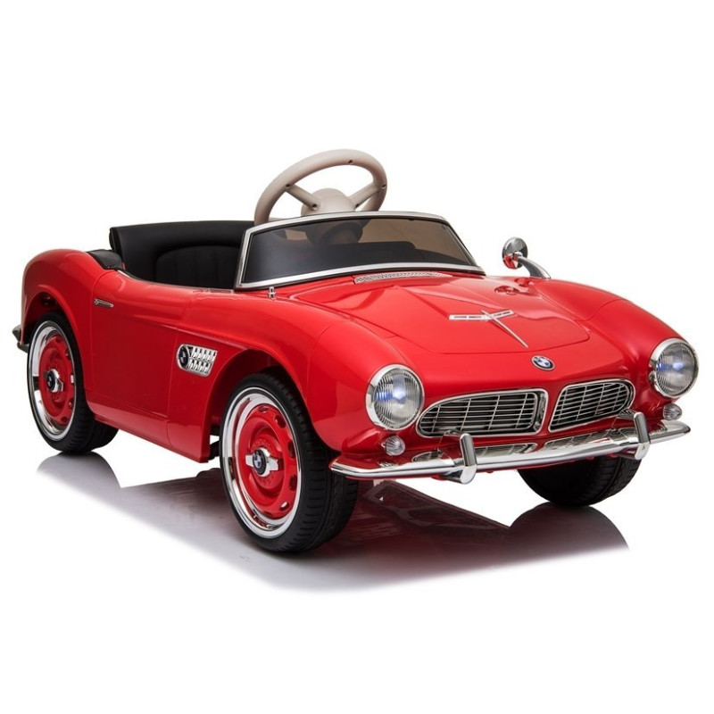 Auto na Akumulator BMW Retro Czerwone Lakierowane