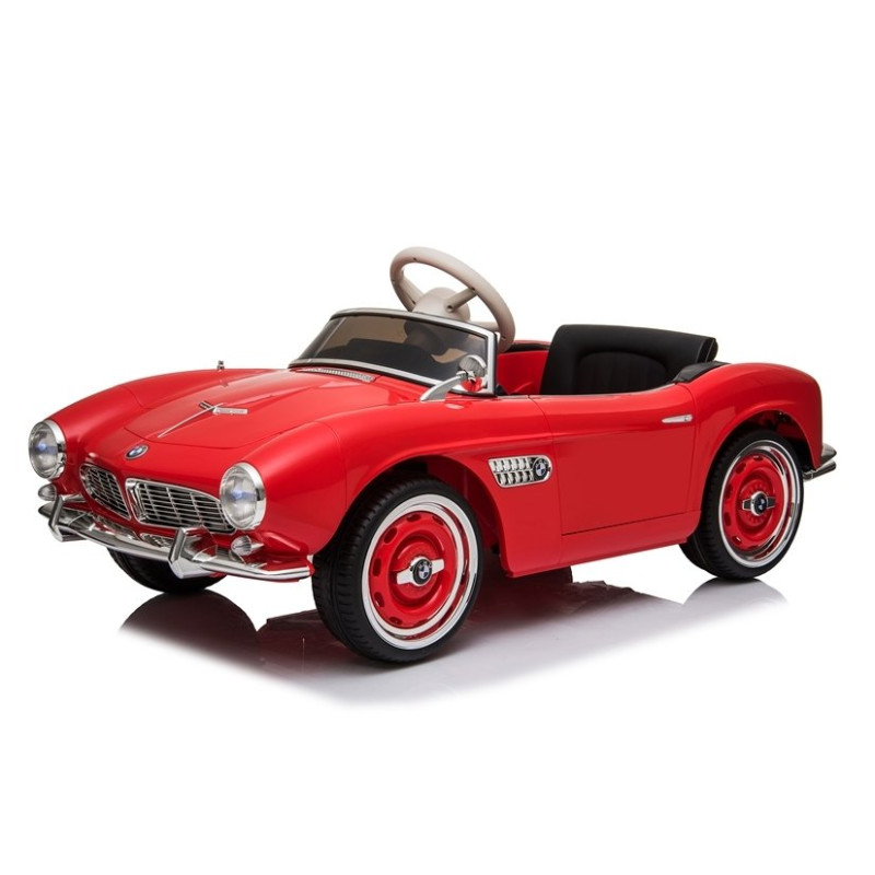 Auto na Akumulator BMW Retro Czerwone Lakierowane
