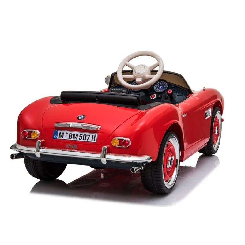 Auto na Akumulator BMW Retro Czerwone Lakierowane