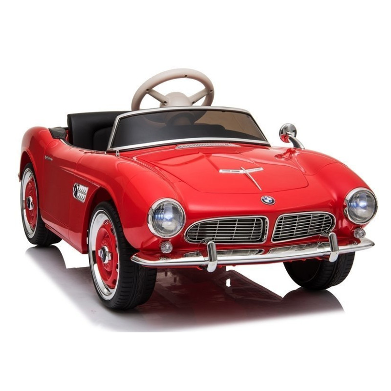 Auto na Akumulator BMW Retro Czerwone Lakierowane