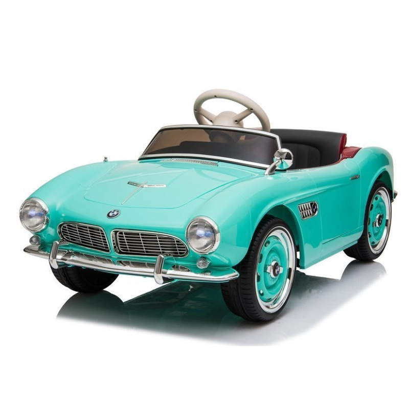 Auto na Akumulator BMW Retro Zielone Lakierowane