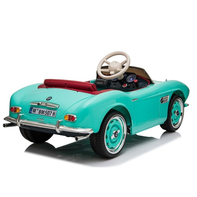 Auto na Akumulator BMW Retro Zielone Lakierowane
