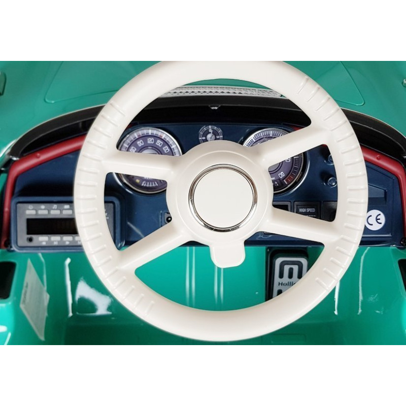 Auto na Akumulator BMW Retro Zielone Lakierowane