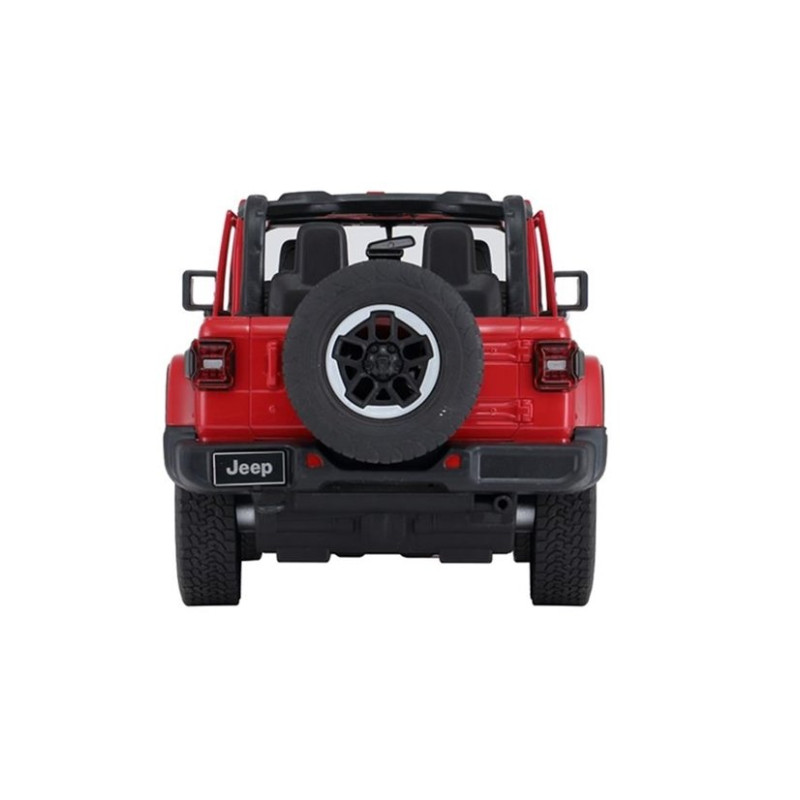 Auto R/C Jeep Wrangler Rubicon 1:14 Rastar Czerwony