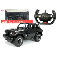 Auto R/C Jeep Wrangler Rubicon 1:14 Rastar Czarny