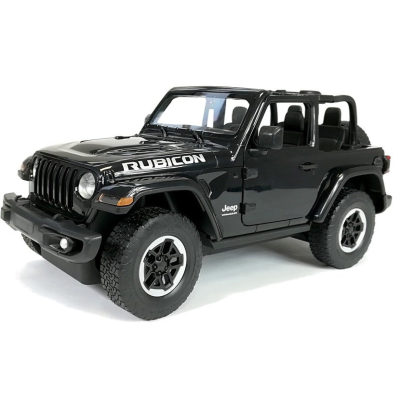 Auto R/C Jeep Wrangler Rubicon 1:14 Rastar Czarny
