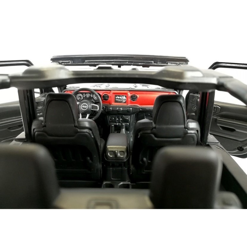 Auto R/C Jeep Wrangler Rubicon 1:14 Rastar Czarny