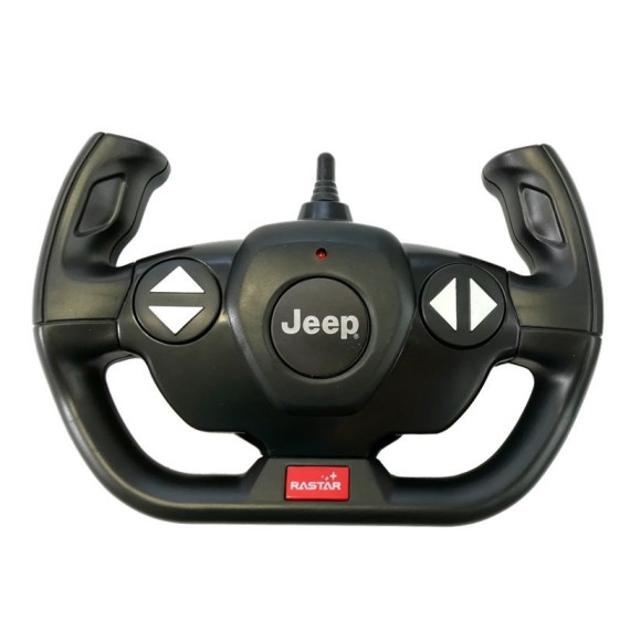 Auto R/C Jeep Wrangler Rubicon 1:14 Rastar Czarny Auto R/C Jeep Wrangler Rubicon 1:14 Rastar Czarny