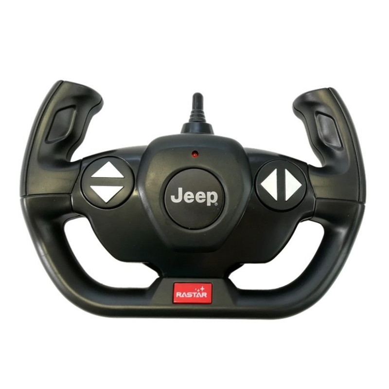 Auto R/C Jeep Wrangler Rubicon 1:14 Rastar Czarny