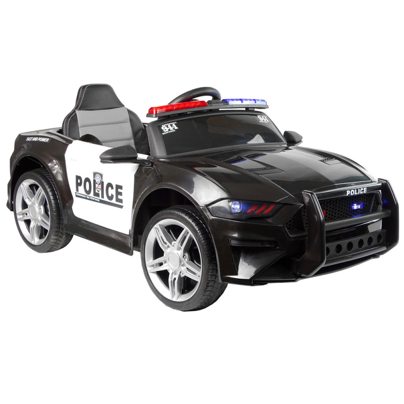 Auto na Akumulator BBH0007 Policja Czarny
