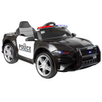 Auto na Akumulator BBH0007 Policja Czarny