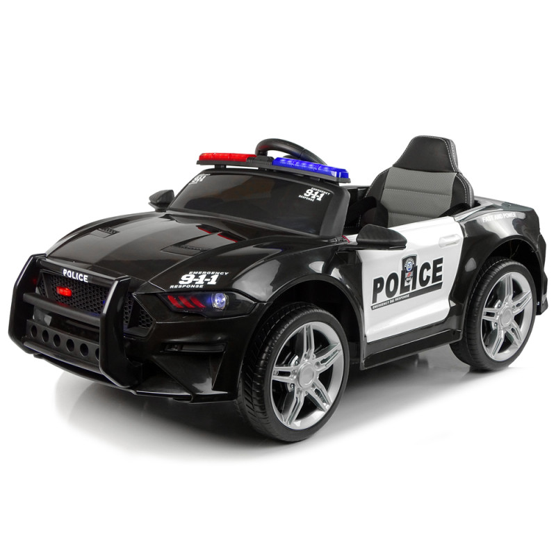 Auto na Akumulator BBH0007 Policja Czarny