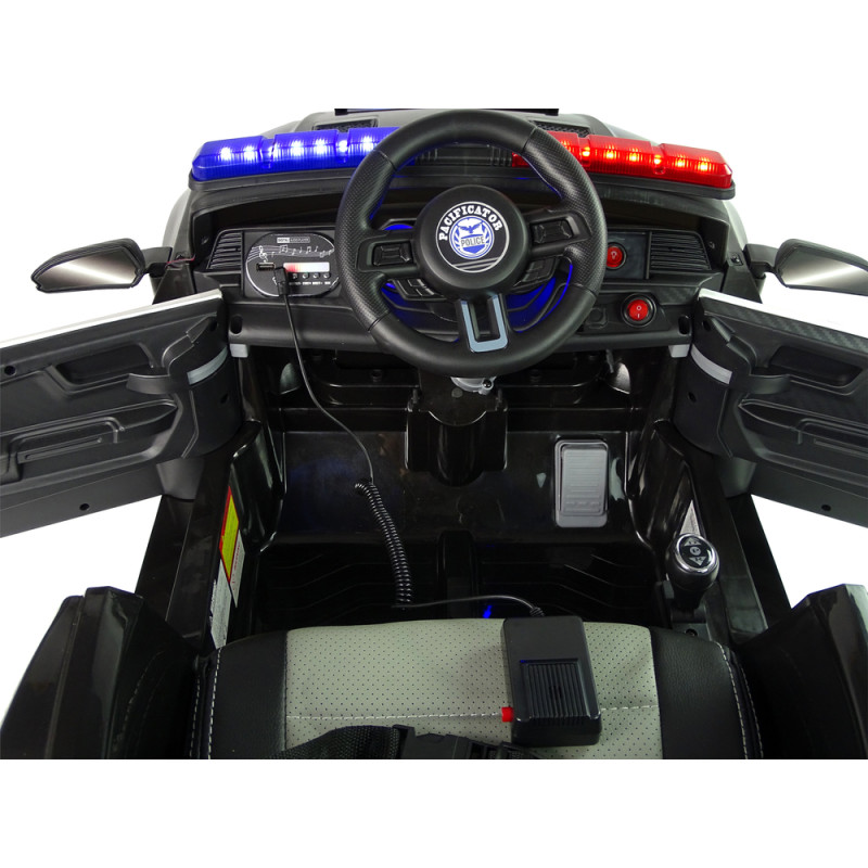 Auto na Akumulator BBH0007 Policja Czarny