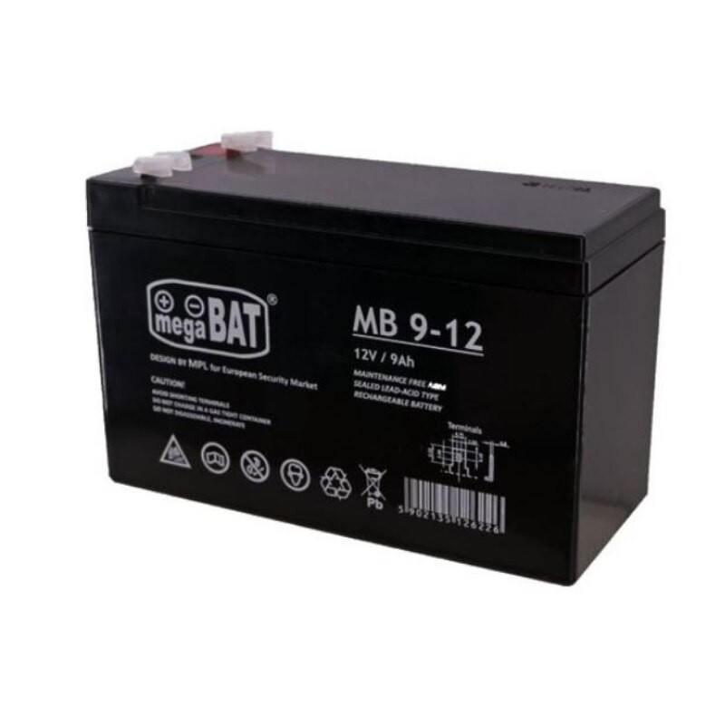 Akumulator Żelowy AGM  Do Auta Na Akumulator 12V9Ah