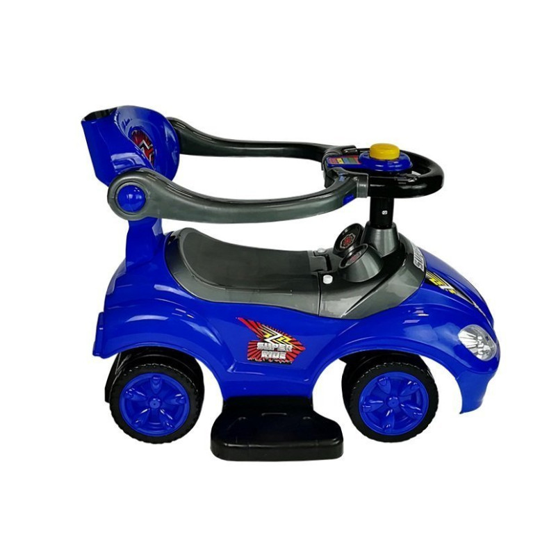 Jeździk z Pchaczem Mega Car 3w1 Niebieski