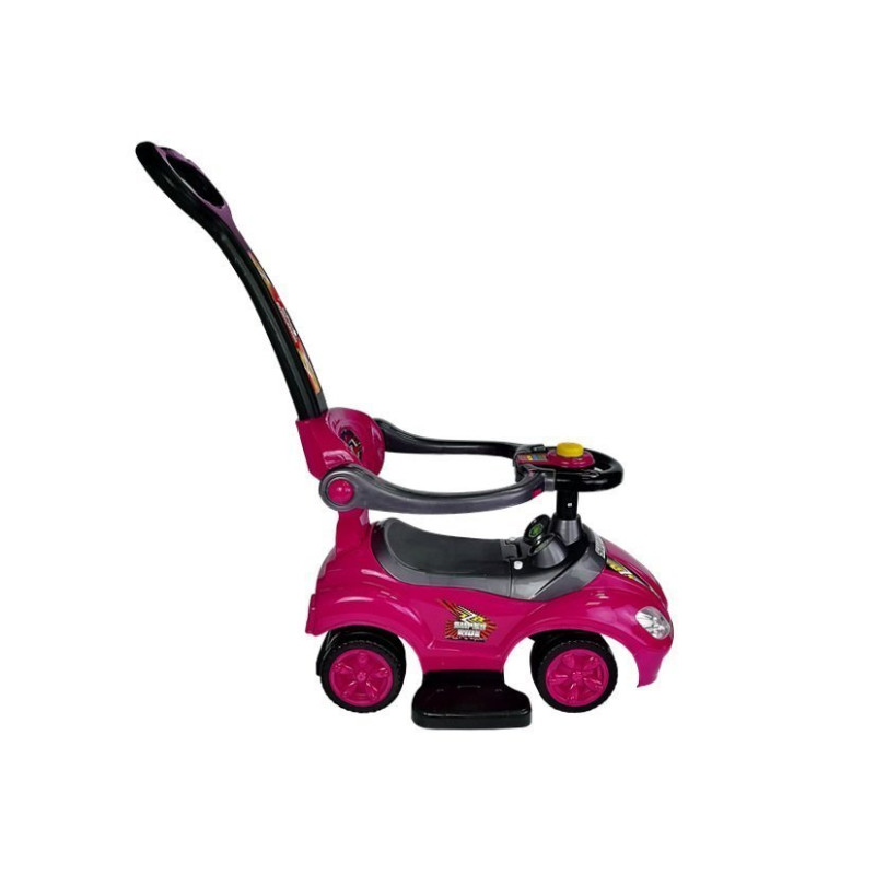 Jeździk z Pchaczem Mega Car 3w1 Różowy