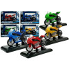 Sportowy Motocykl z Dźwiękami 1:18 4 Kolory Sportowy Motocykl z Dźwiękami 1:18 4 Kolory