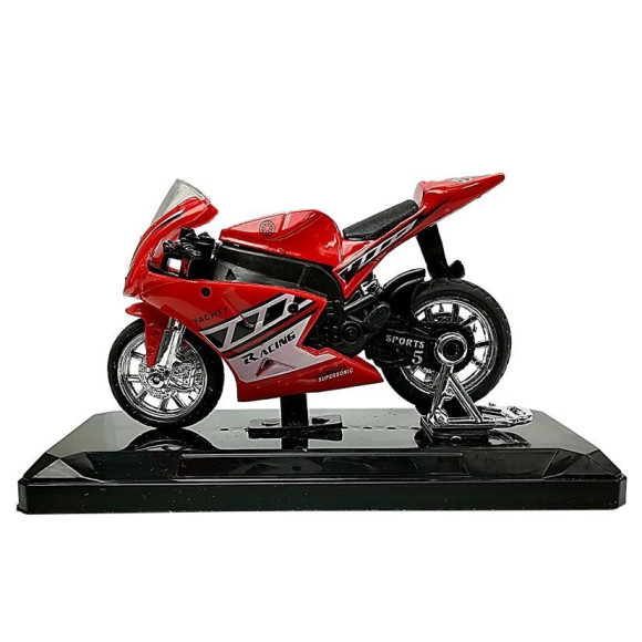 Sportowy Motocykl z Dźwiękami 1:18 4 Kolory Sportowy Motocykl z Dźwiękami 1:18 4 Kolory