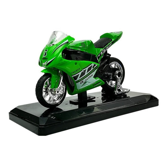 Sportowy Motocykl z Dźwiękami 1:18 4 Kolory Sportowy Motocykl z Dźwiękami 1:18 4 Kolory