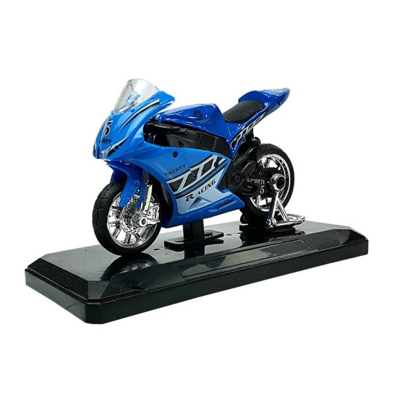 Sportowy Motocykl z Dźwiękami 1:18 4 Kolory Sportowy Motocykl z Dźwiękami 1:18 4 Kolory