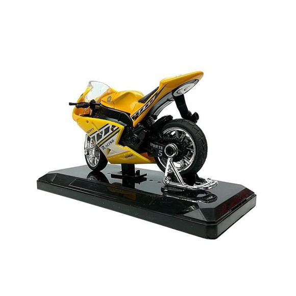 Sportowy Motocykl z Dźwiękami 1:18 4 Kolory Sportowy Motocykl z Dźwiękami 1:18 4 Kolory