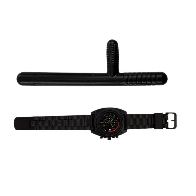 Zestaw Policyjny Hełm Broń na Baterie Światła Dźwięki Niebieski