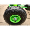 Gokart Zielony A-15 Pompowane Koła