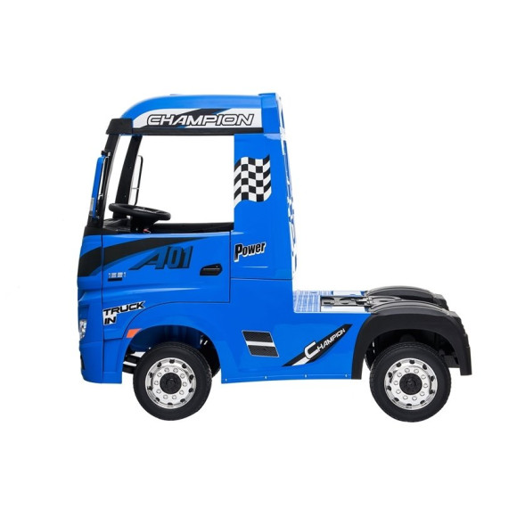 Auto na Akumulator Mercedes Actros Niebieski Lakierowany MP4 Auto na Akumulator Mercedes Actros Niebieski Lakierowany MP4