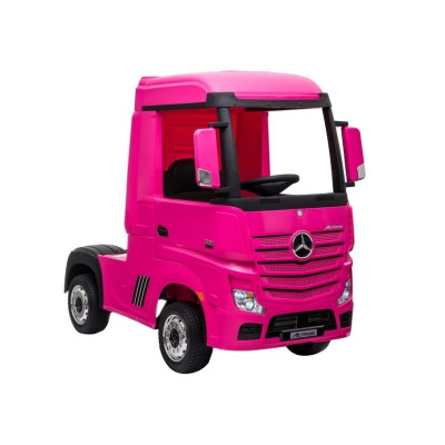 Auto Na Akumulator Mercedes Actros Różowy 4x4