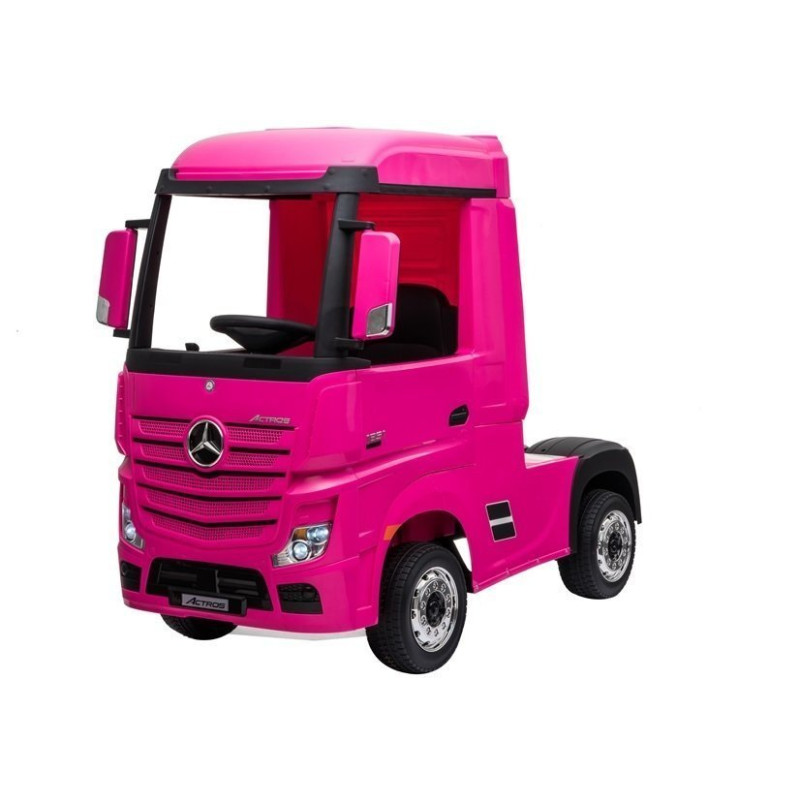 Auto Na Akumulator Mercedes Actros Różowy 4x4