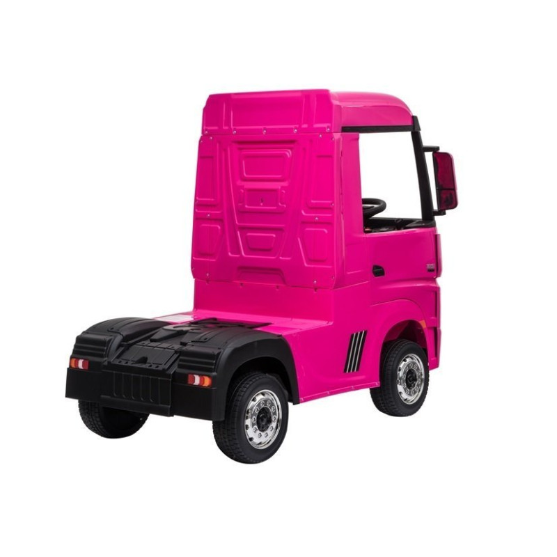 Auto Na Akumulator Mercedes Actros Różowy 4x4