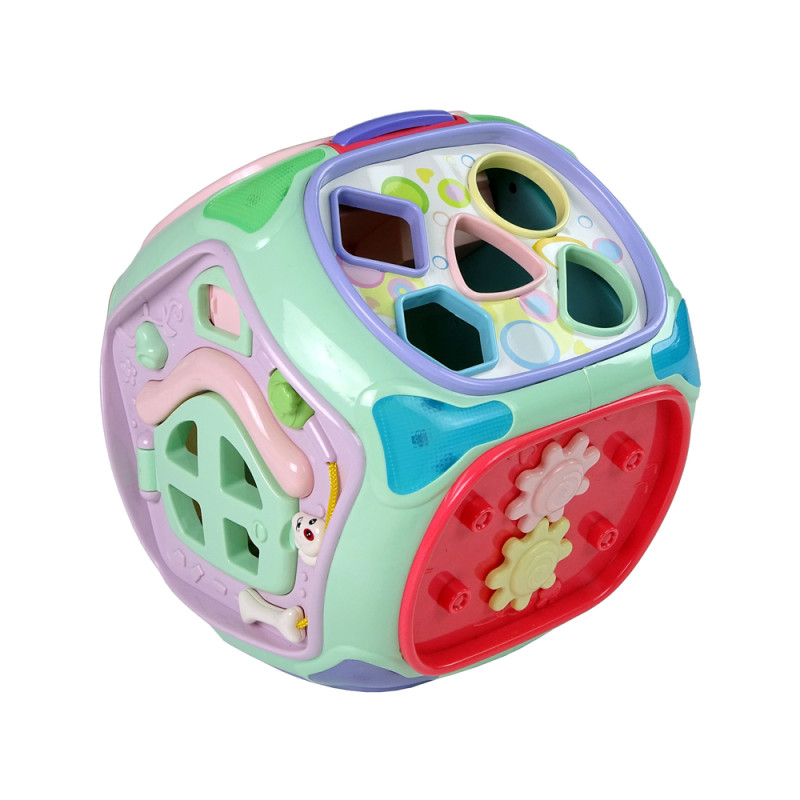 Interaktywny Sorter z Telefonem Nauka Kształtów Liczb Pianinko