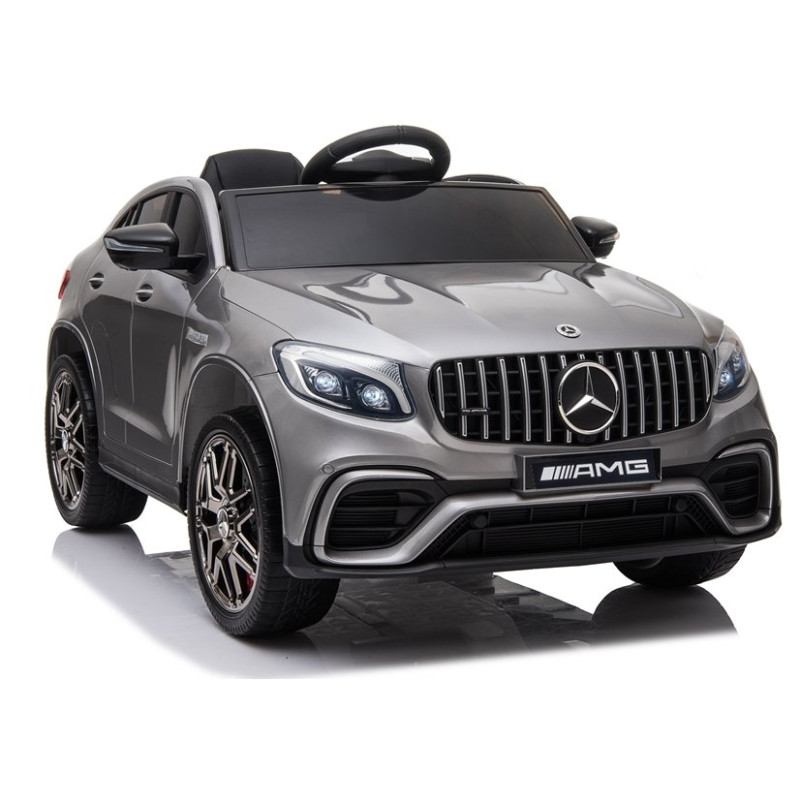 Auto na akumulator Mercedes GLC 63S QLS-5688 Srebrny Lakier 4x4