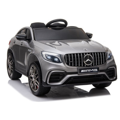 Auto na akumulator Mercedes GLC 63S QLS-5688 Srebrny Lakier 4x4
