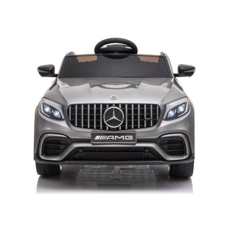 Auto na akumulator Mercedes GLC 63S QLS-5688 Srebrny Lakier 4x4