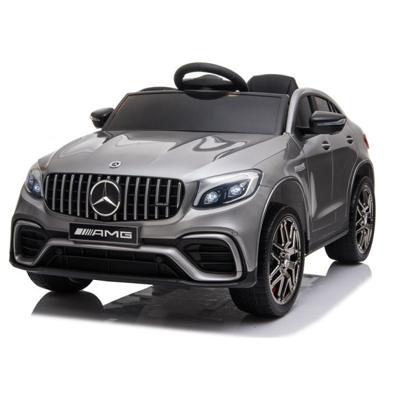 Auto na akumulator Mercedes GLC 63S QLS-5688 Srebrny Lakier 4x4 Auto na akumulator Mercedes GLC 63S QLS-5688 Srebrny Lakier 4x4