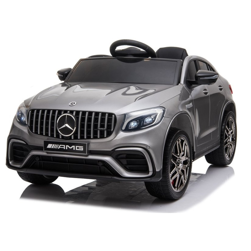 Auto na akumulator Mercedes GLC 63S QLS-5688 Srebrny Lakier 4x4