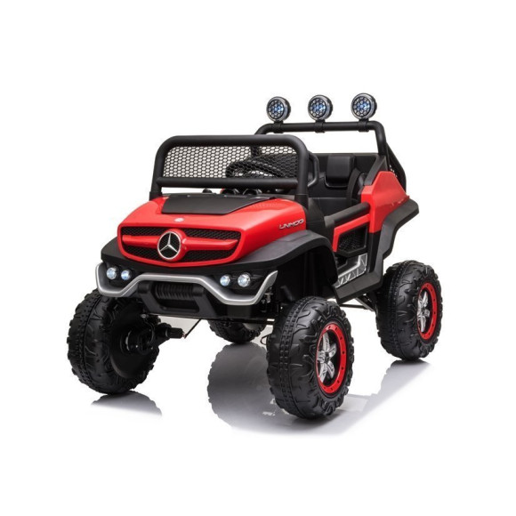 Pojazd na Akumulator Mercedes Unimog S Czerwony Pojazd na Akumulator Mercedes Unimog S Czerwony
