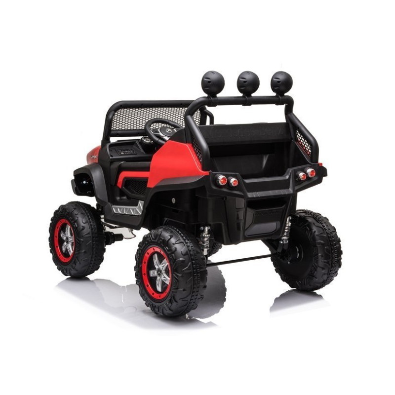Pojazd na Akumulator Mercedes Unimog S Czerwony