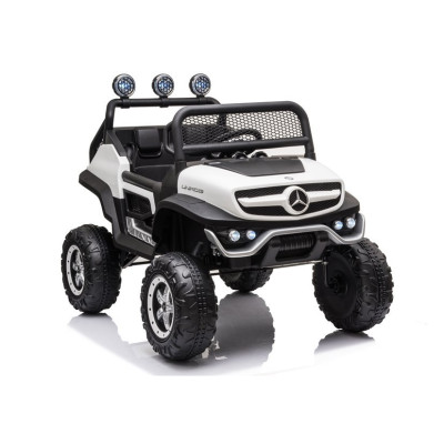 Pojazd na Akumulator Mercedes Unimog S Biały