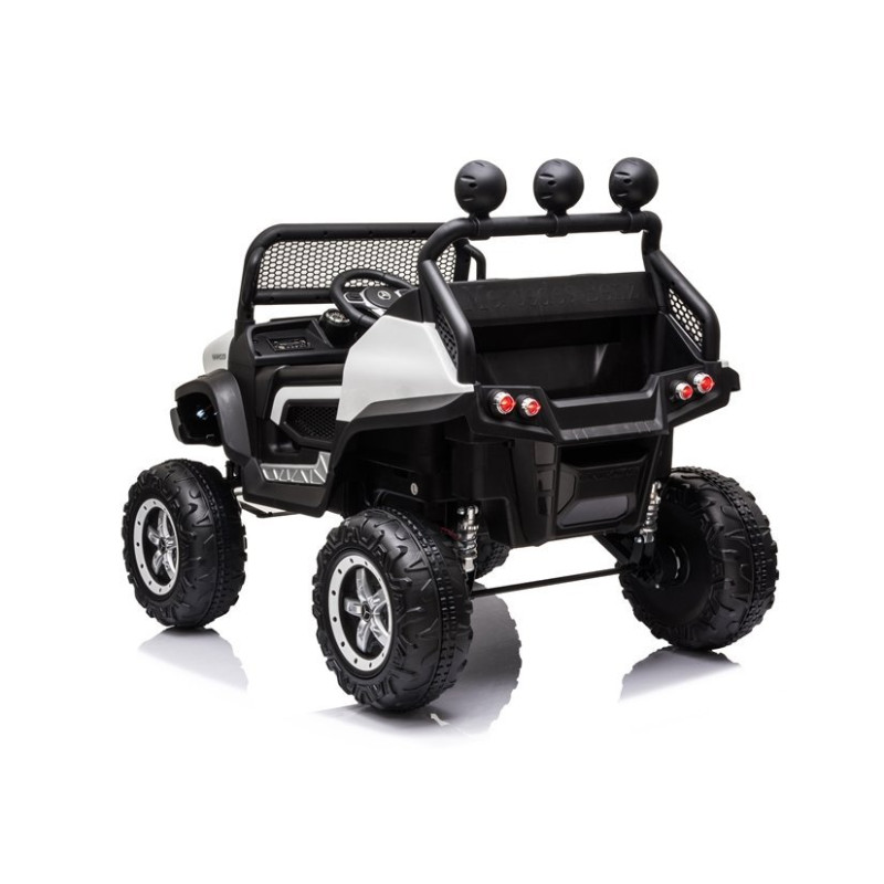 Pojazd na Akumulator Mercedes Unimog S Biały