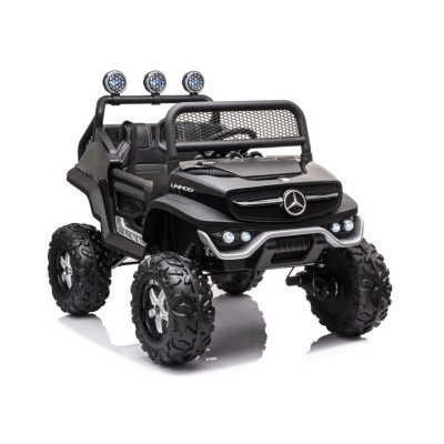 Pojazd na Akumulator Mercedes Unimog S Czarny Lakier
