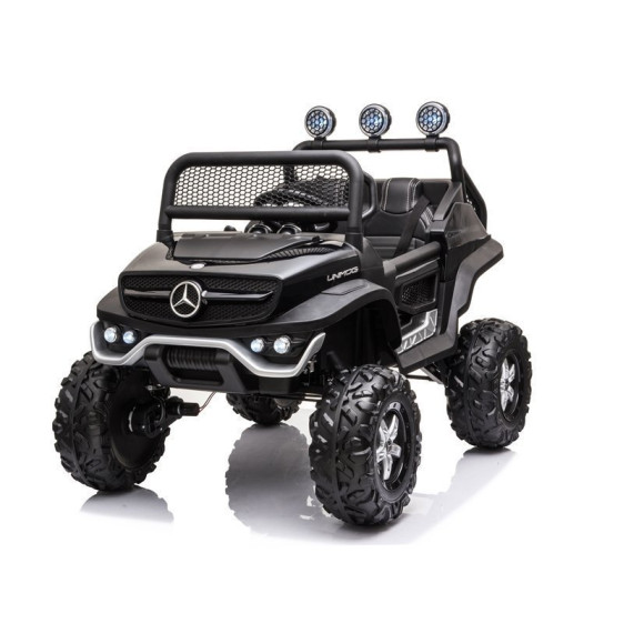 Pojazd na Akumulator Mercedes Unimog S Czarny Lakier Pojazd na Akumulator Mercedes Unimog S Czarny Lakier