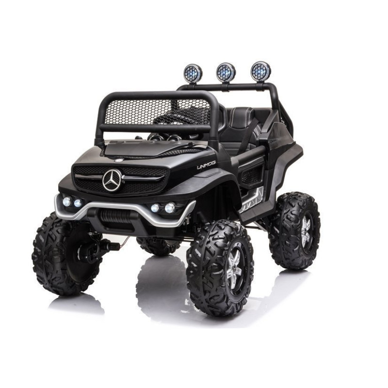 Pojazd na Akumulator Mercedes Unimog S Czarny Lakier