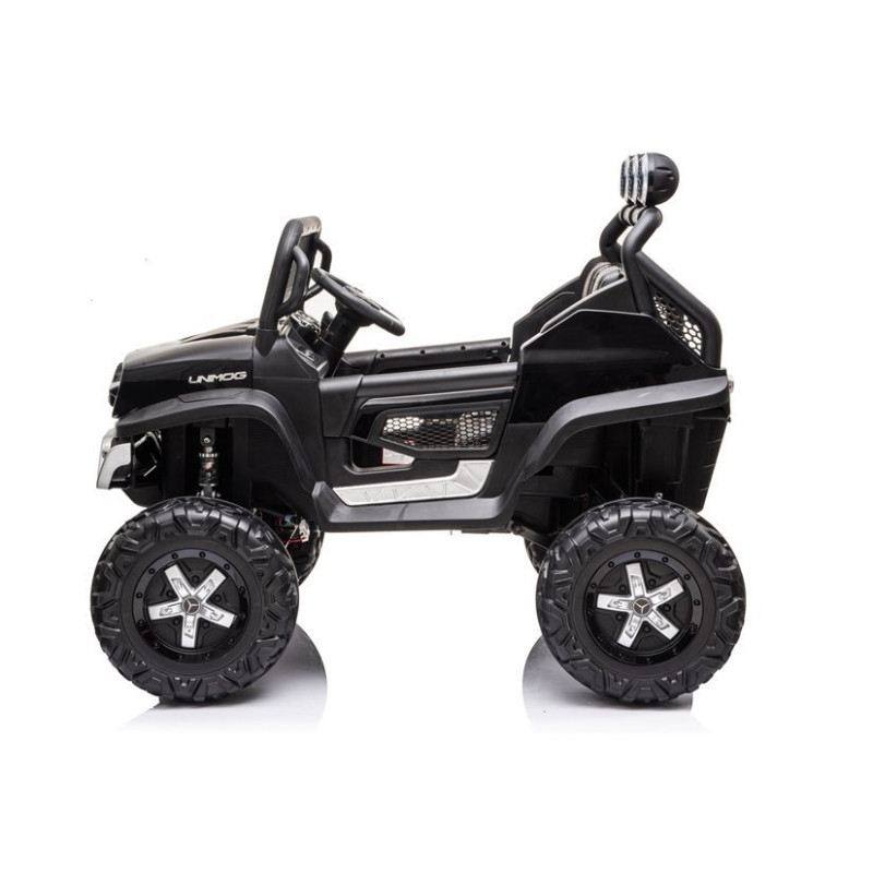 Pojazd na Akumulator Mercedes Unimog S Czarny Lakier