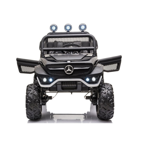 Pojazd na Akumulator Mercedes Unimog S Czarny Lakier Pojazd na Akumulator Mercedes Unimog S Czarny Lakier