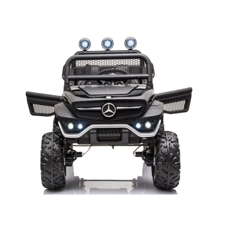 Pojazd na Akumulator Mercedes Unimog S Czarny Lakier