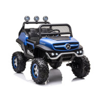 Pojazd na Akumulator Mercedes Unimog S Niebieski Lakier