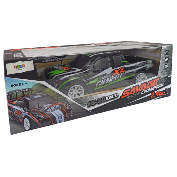 Auto Zdalnie Sterowane R/C Pick Up 15-20 km/h Zielone Auto Zdalnie Sterowane R/C Pick Up 15-20 km/h Zielone