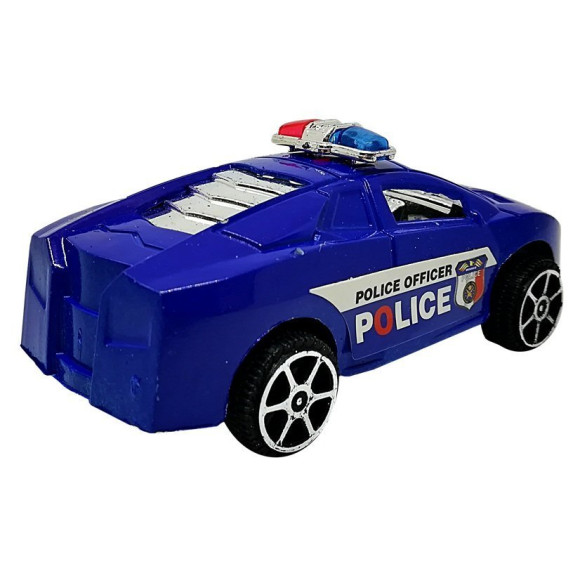 Zestaw Autek Samochodzików Policja Straż  z Napędem 6 szt